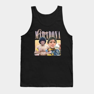 Diego Maradona / Retro 90s Aesthetic Tank Top